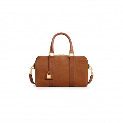 CELINE MEDIUM BOSTON BAG IN NUBUCK CALFSKIN CELT29U4 (25*19*13cm)